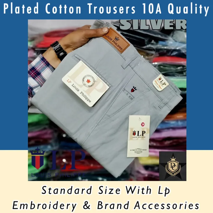 Plated Cottan trousers  uploaded by Anaya fashionclub on 3/6/2023