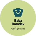 Business logo of Baba ramdev sadji and kirana store