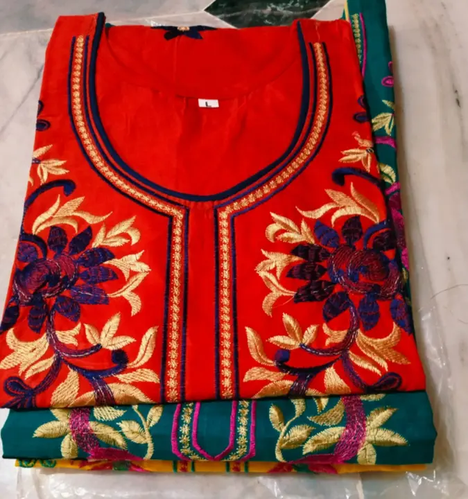 Cotton kurti  uploaded by MOU CLOTHES AND JWELLERY on 3/6/2023