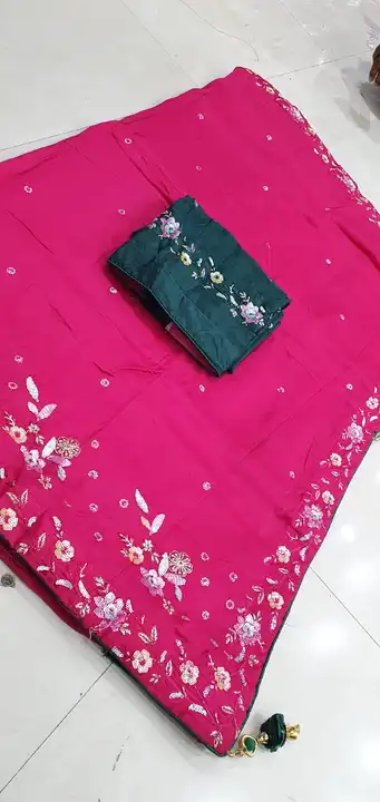 Pure Dola silk sarees  uploaded by AVANI FASHION on 3/6/2023