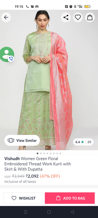 VISUDH BY MYNTRA ORIGINAL uploaded by business on 3/6/2023