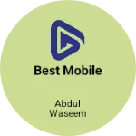 Business logo of Best mobile