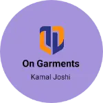 Business logo of On garments