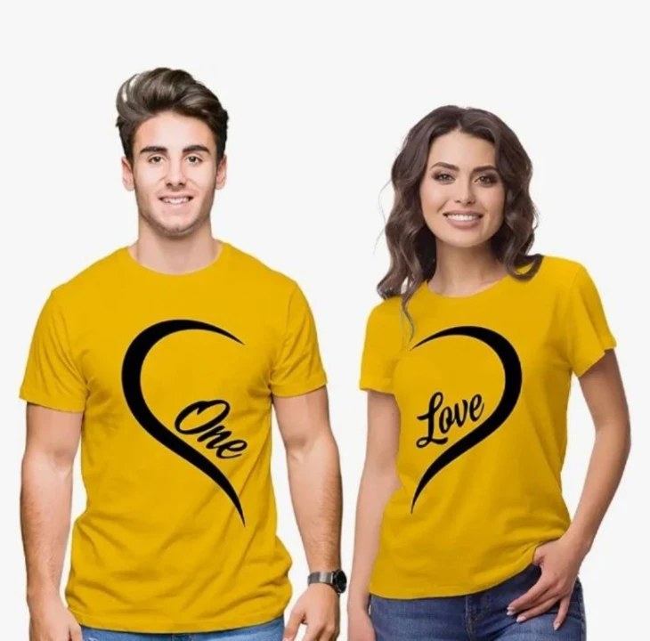 Couple t-shirt  uploaded by business on 3/6/2023