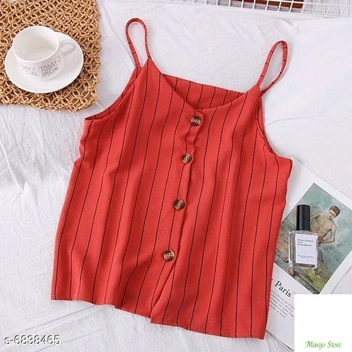 Sleeveless striped top uploaded by business on 7/9/2020
