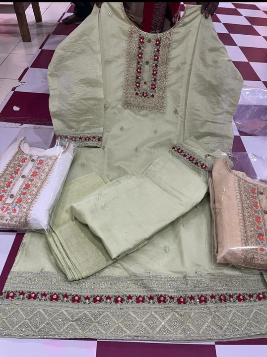 Kurti pant set uploaded by Sanjeev Textile on 3/6/2023