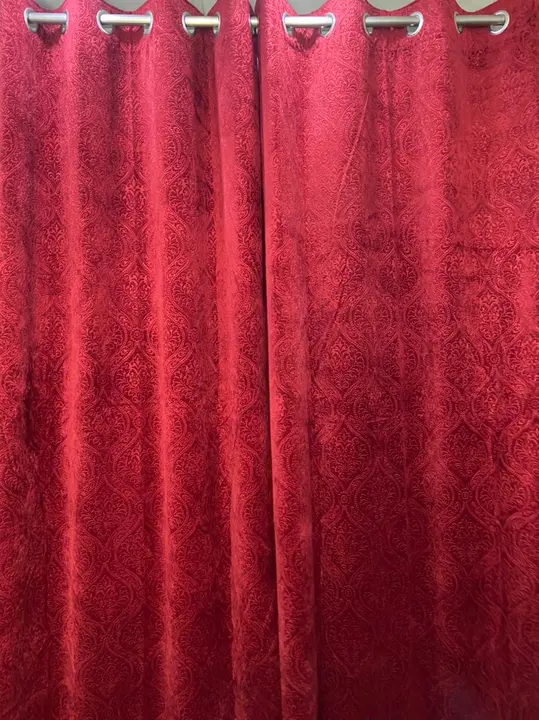 Emboz Velvet Curtains  uploaded by SS ENTERPRISES on 3/6/2023