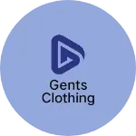 Business logo of Gents clothing