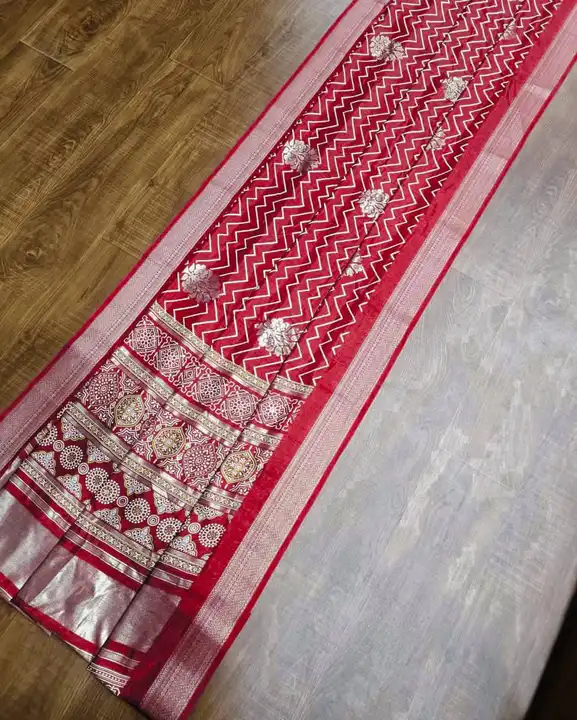 Dola silk sarees  uploaded by Trupti Creation on 3/6/2023