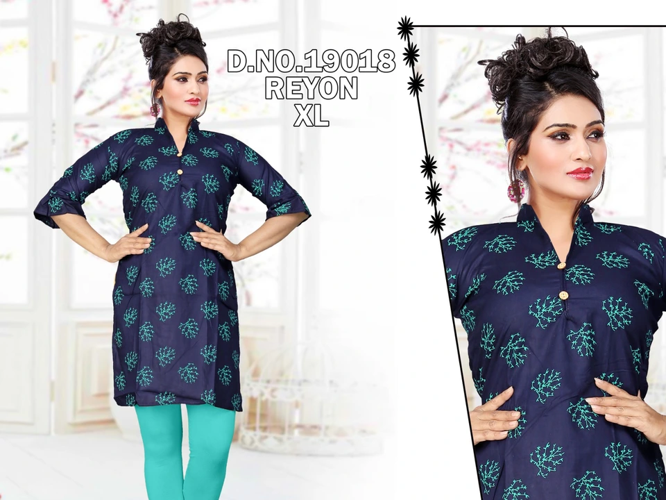Printed kurti  uploaded by SS CREATION  on 3/6/2023