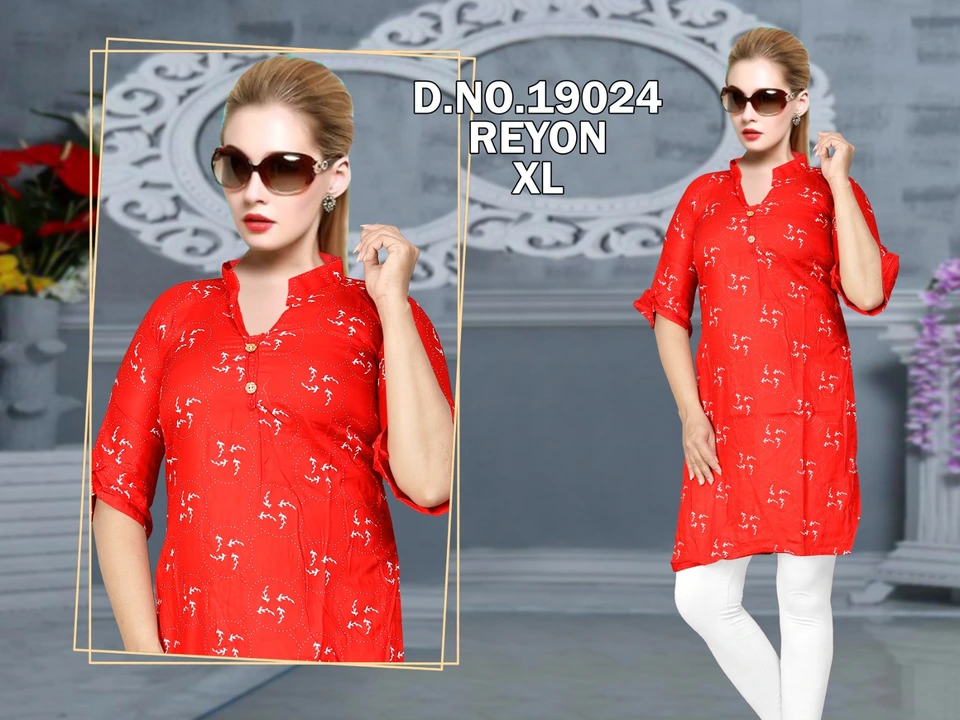 Printed kurti  uploaded by SS CREATION  on 3/6/2023
