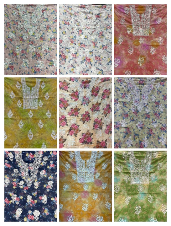 Printed Kota Unstitched Material  uploaded by Lucknowi_Nizami_Fashion on 5/22/2024