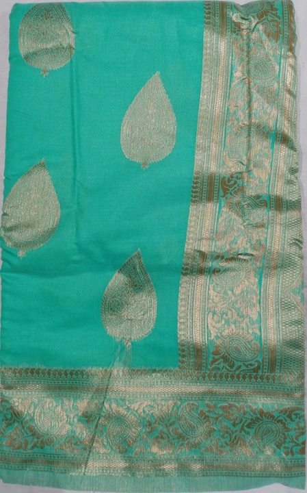 Soft Cotton Silk Saree uploaded by Jain Saree Mandir on 3/6/2023
