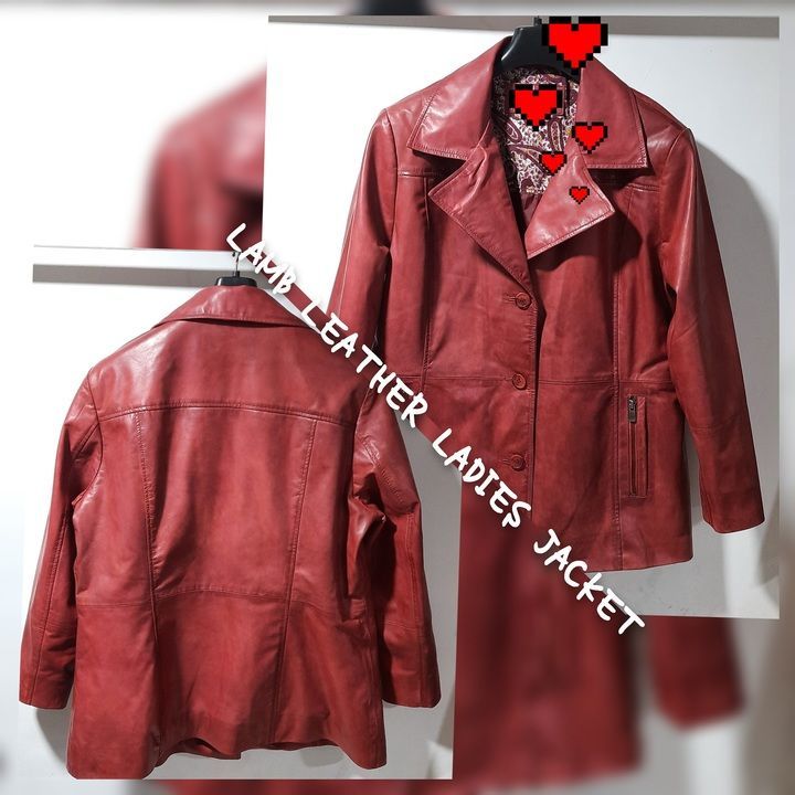Lamb leather ladies jacket  uploaded by Prathamtrends on 2/24/2021