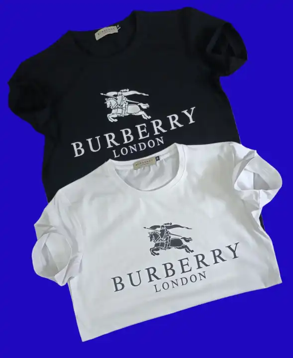 Burberry cotton laycra round neck hafl sleeves tshirt for men  uploaded by ZULX on 6/2/2024