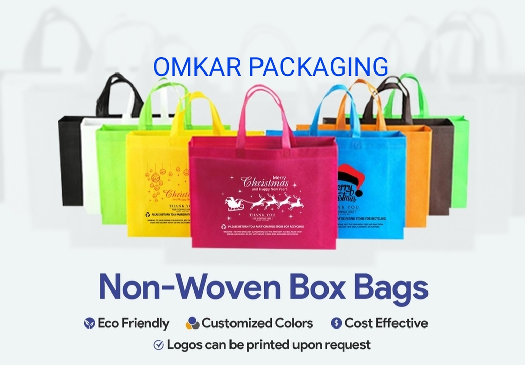Non woven handle bag  uploaded by Omkar packaging on 3/7/2023