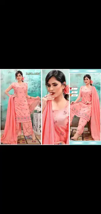 3 pcs dupatta 2 pcs sets work heavy fancy all readymate items i have manufactured  uploaded by Radha Creation , Maira sales for Readymade items on 3/7/2023