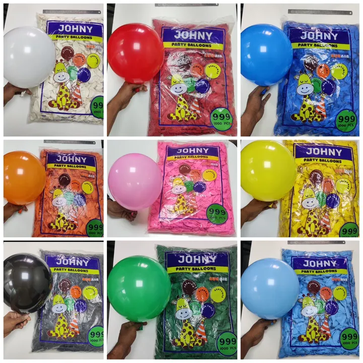 Post image High Quality Standard Balloon 1.5gm
1000pc packing
Minimum 40pkt 

Soumya Enterprises/ Gaya (Bihar)
Whatsapp: 6203106463