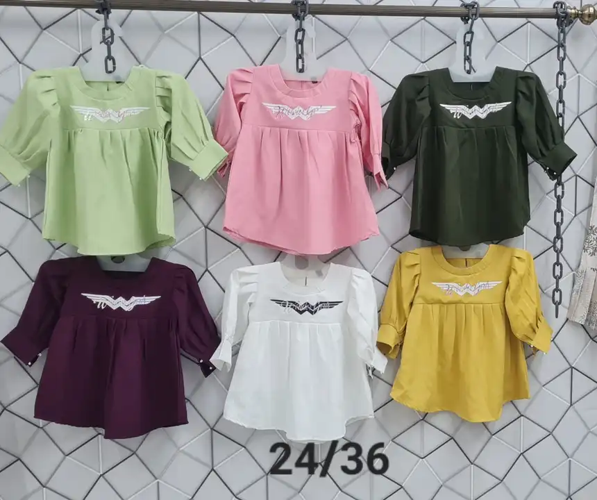 Girls tops  uploaded by Sai creations on 3/7/2023