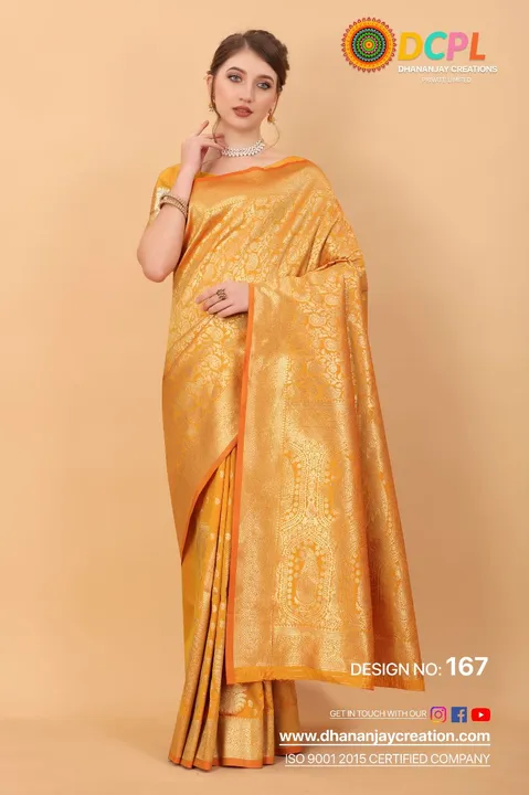 Rich pallu with allover but9i design saree  uploaded by DHANANJAY CREATIONS on 3/7/2023