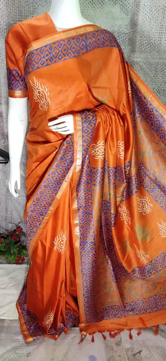 KATAN SILK SAREE  uploaded by S.N.COLLECTIONS  on 3/7/2023