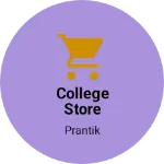 Business logo of College store