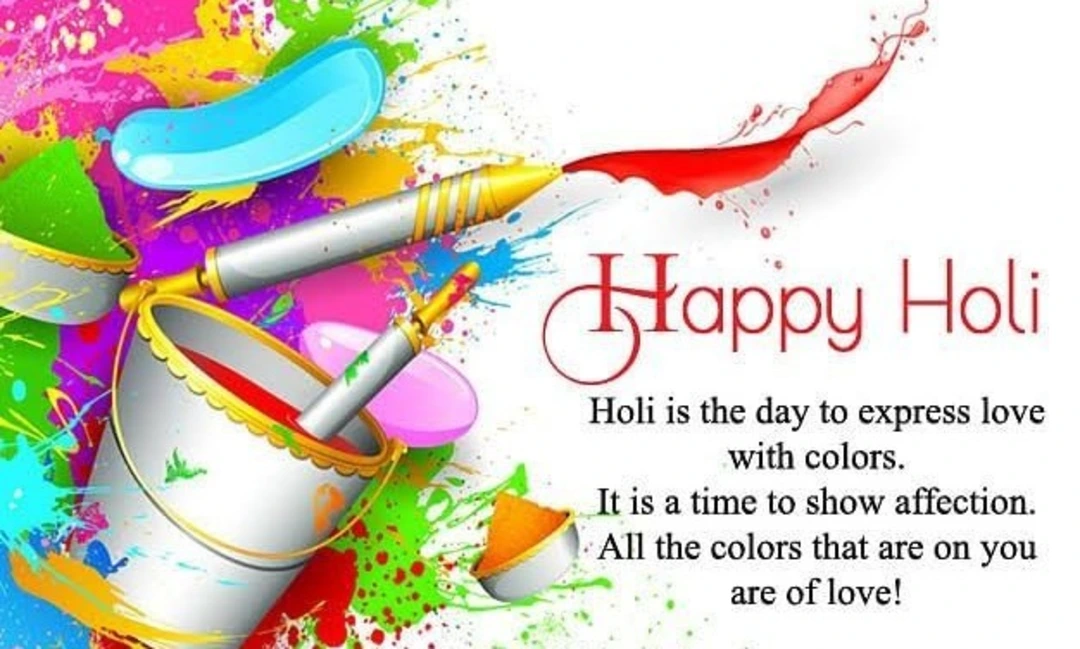 Post image Happy Holi