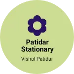 Business logo of Patidar stationary and general store