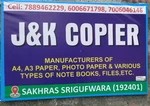 Business logo of J&K cpoier