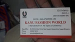 Business logo of Kanu fashion world