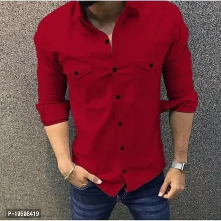 Stylish Cotton Full Sleeve Collared Neck Red Shirt For Men and Boys

Size: 
M
L
XL

 Color:  Red

 F uploaded by Digital marketing shop on 3/7/2023