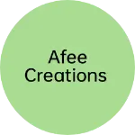 Business logo of Afee Creations