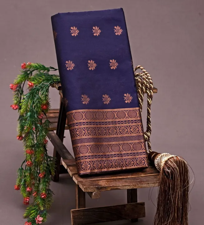 Rich pallu zari work design saree uploaded by DHANANJAY CREATIONS on 3/7/2023
