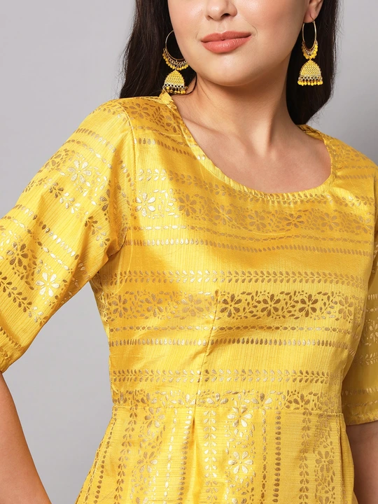 Polyester fabric kurti  uploaded by Galani Fashion on 3/7/2023