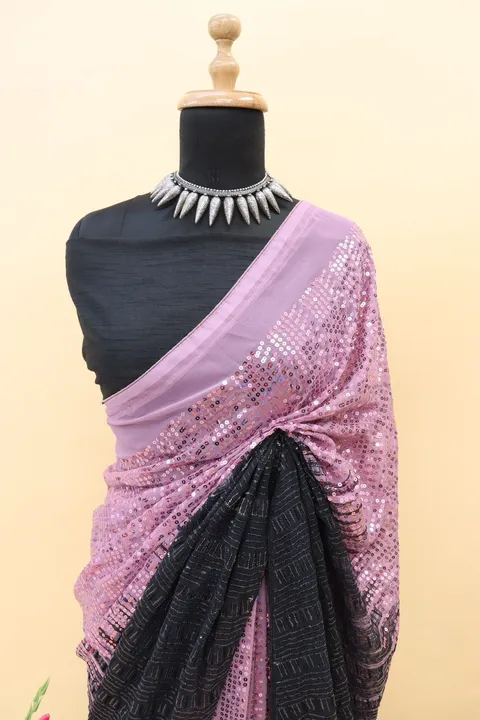 Sequence saree uploaded by Taha fashion from surat on 3/7/2023