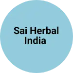Business logo of SAI HERBAL INDIA