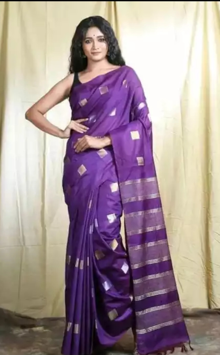 Katan Salab Viscouse Sarees With Squire Design uploaded by Salman Handloom on 3/7/2023