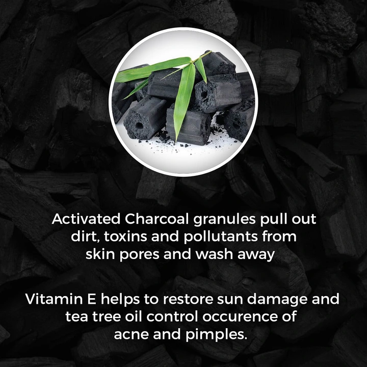 Activated Charcoal Deep Cleaning Face Scrub 100ml uploaded by DH CARE PRODUCTS on 3/7/2023