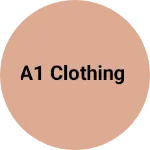 Business logo of A1 clothing