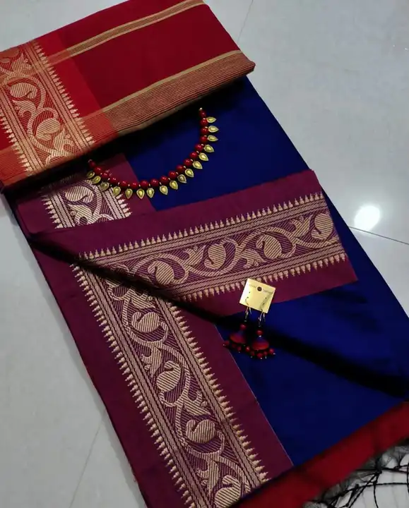 Handloom saree  uploaded by Matri Saree Center on 3/7/2023