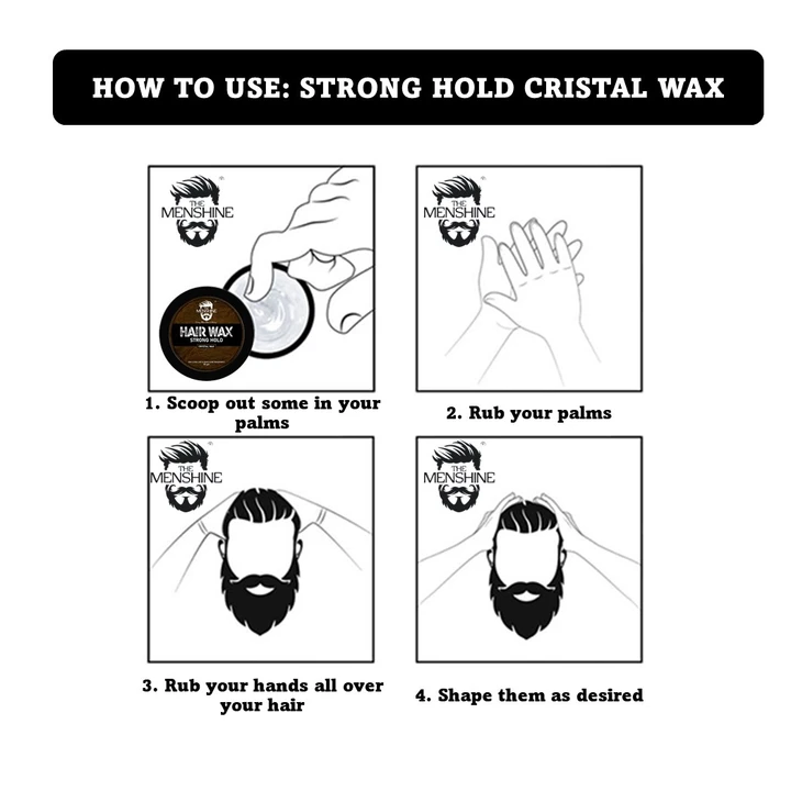 Hair Wax Strong hold Crystal Wax 50gm uploaded by DH CARE PRODUCTS on 3/7/2023