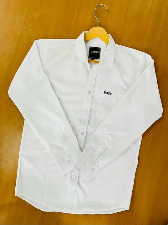 Boss plain shirt  uploaded by Panther garments - manufacturing  on 3/7/2023