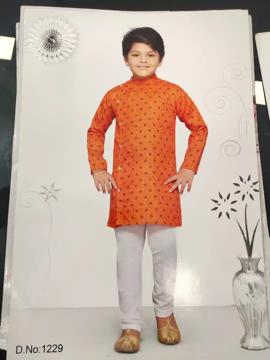 Kid's kurta payjama  uploaded by Om fashion exportres on 3/7/2023