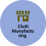 Business logo of Cloth munyfacturing