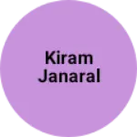 Business logo of Kiram janaral