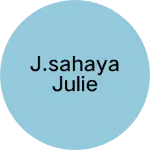 Business logo of J.sahaya julie
