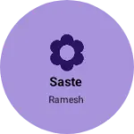 Business logo of Saste