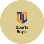 Business logo of Sports boy's