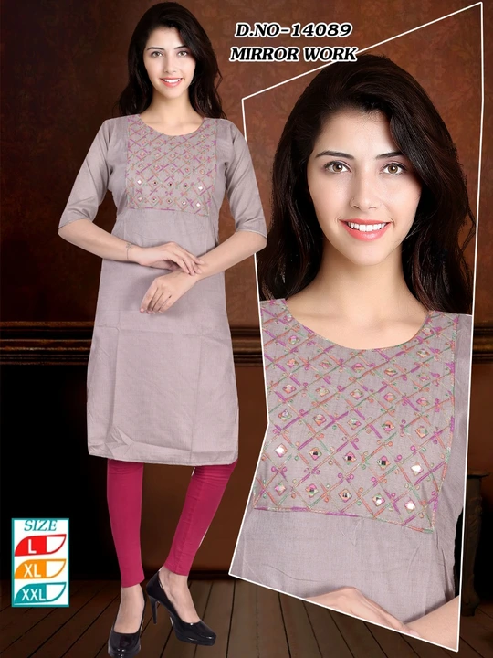 Two tone kurti  uploaded by Evergreen on 5/31/2024