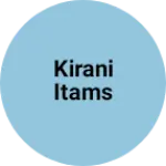 Business logo of Kirani itams